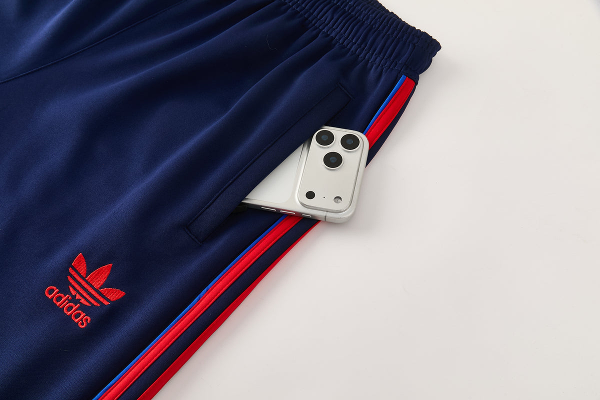 Tuta Sport rosso blu