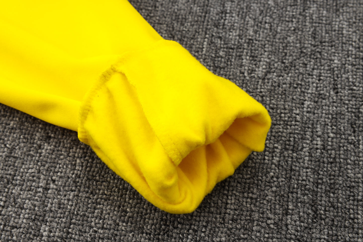Tuta Borussia Dortmund Gialla Zip con cappuccio