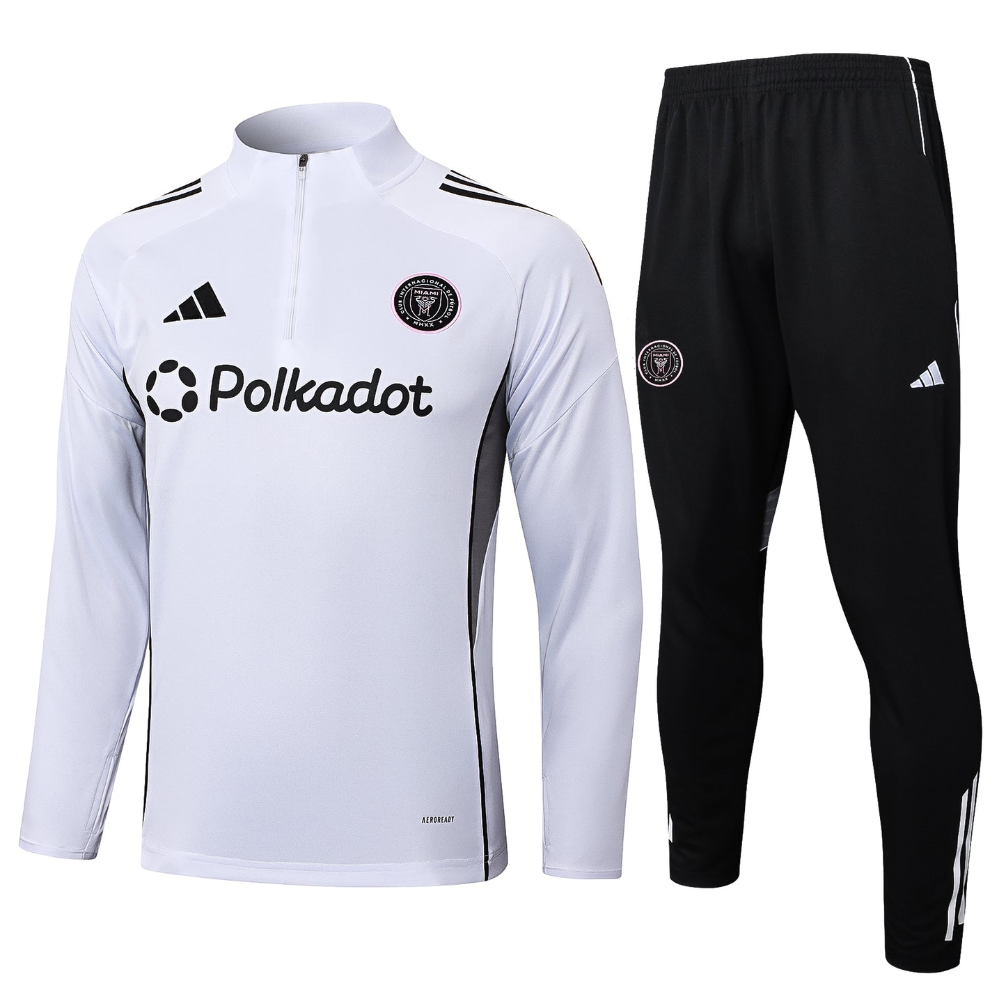 Tuta Inter Miami bianco/nero 2025/26