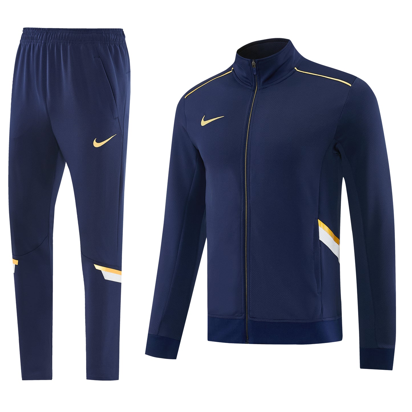 Tuta Sport blu scuro zip intera