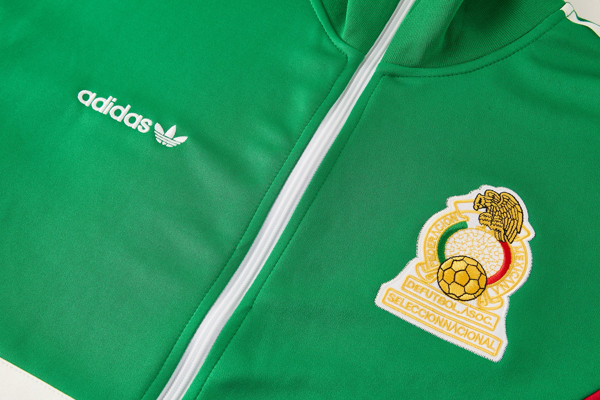 Tuta Federazione Messicana zip  26-27 verde