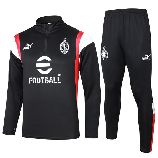 Tuta Milan Black 2026