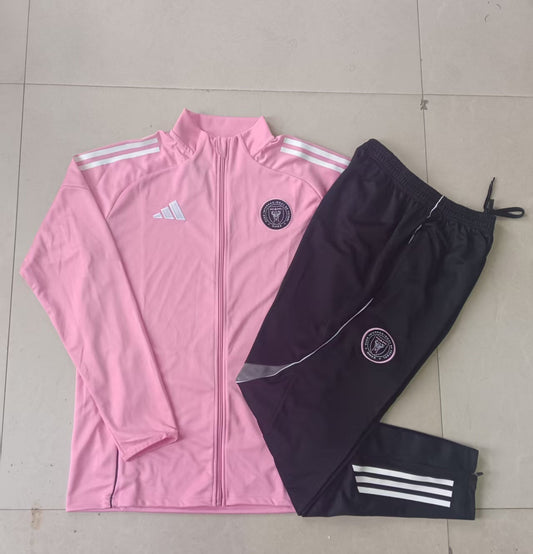Tuta Inter Miami Rosa con zip intera