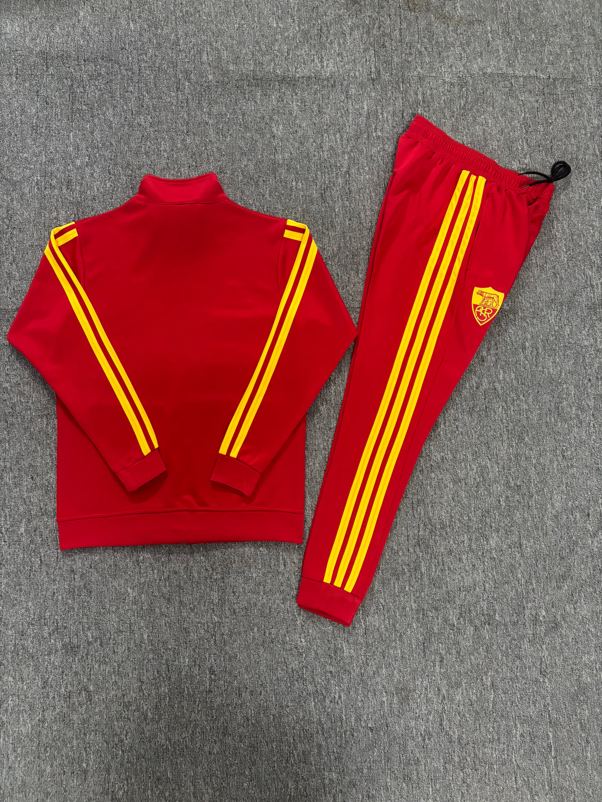 Tuta Roma Rosso/Giallo 2026/27
