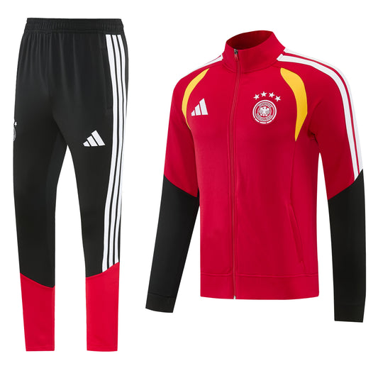 Tuta Germania zip 26-27 rosso
