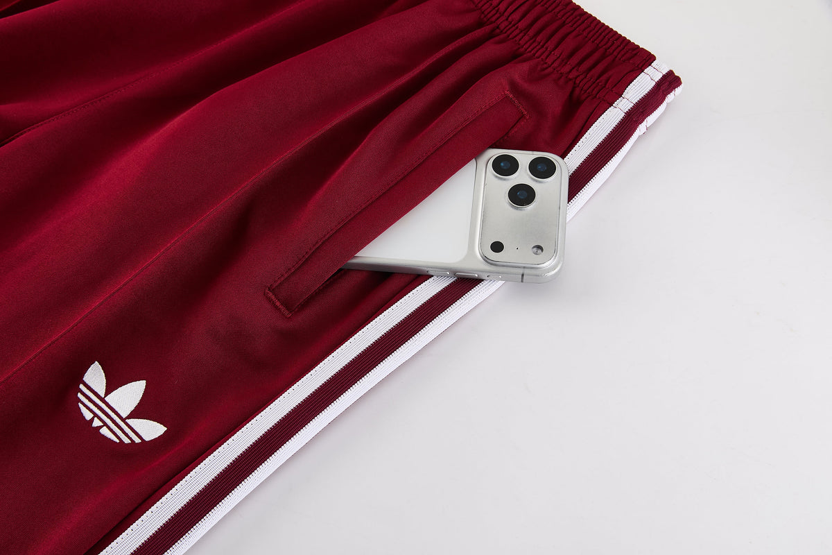 Tuta Spagna zip 26-27 special bianco e bordeaux