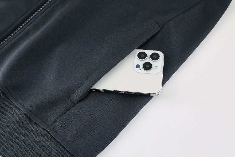 Tuta Sport grigio e nero