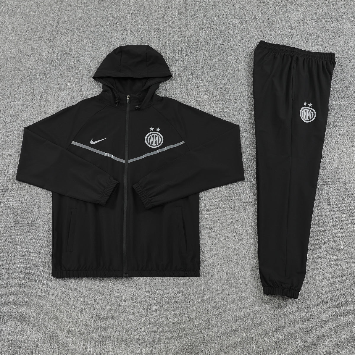 Tuta Inter 2026/27 nero zip intera