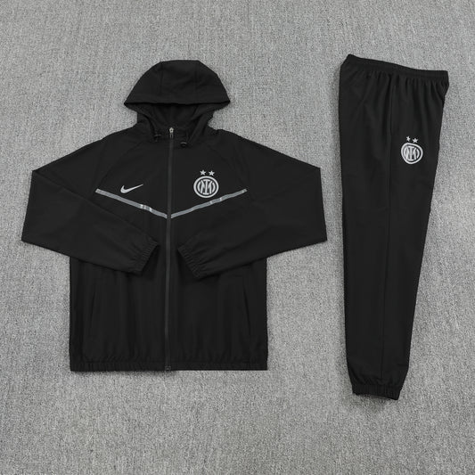 Tuta Inter 2026/27 nero zip intera