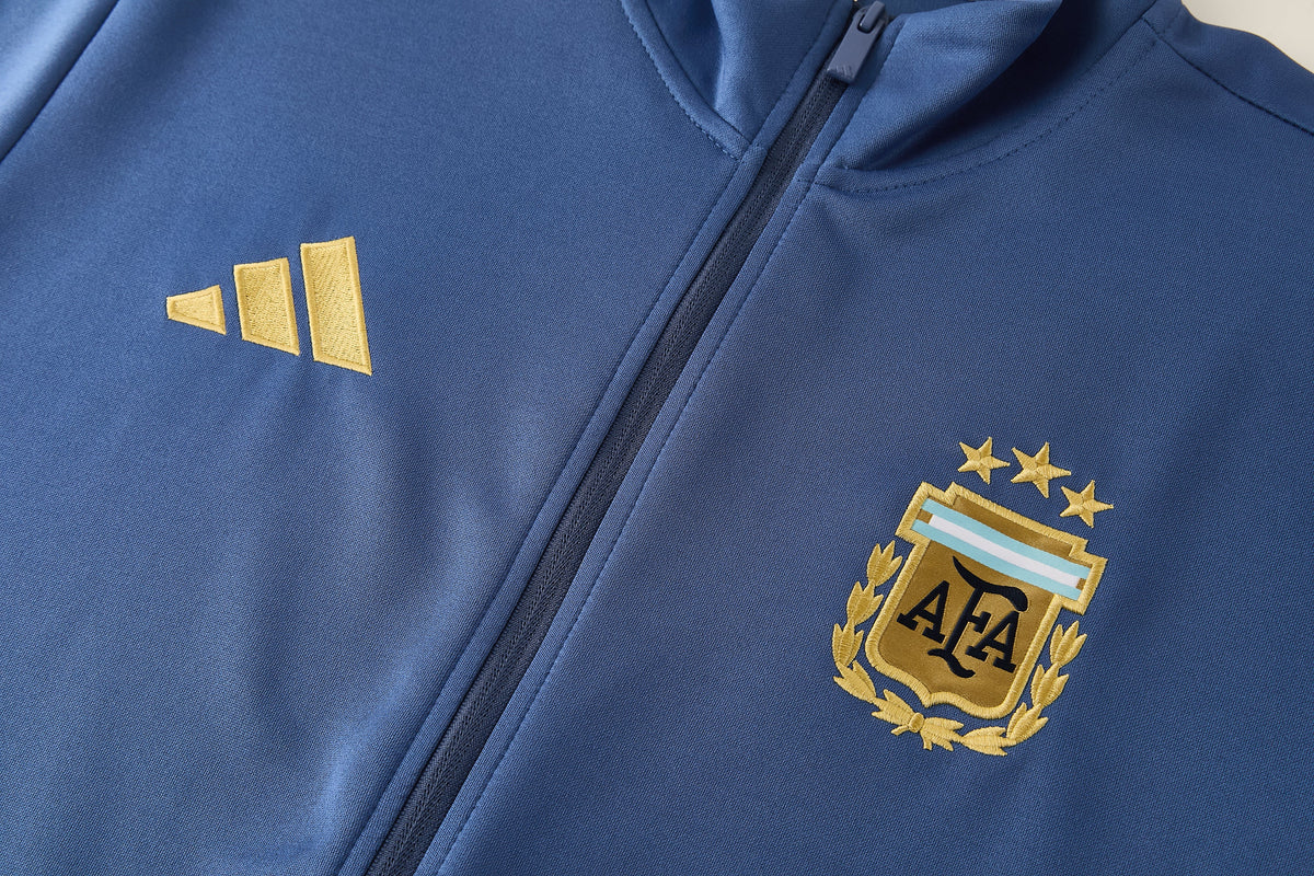 Tuta Argentina zip 26-27 blu