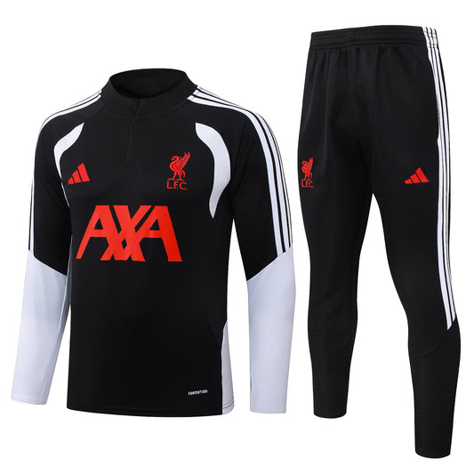 Tuta Liverpool Nero e Bianco 2026/27