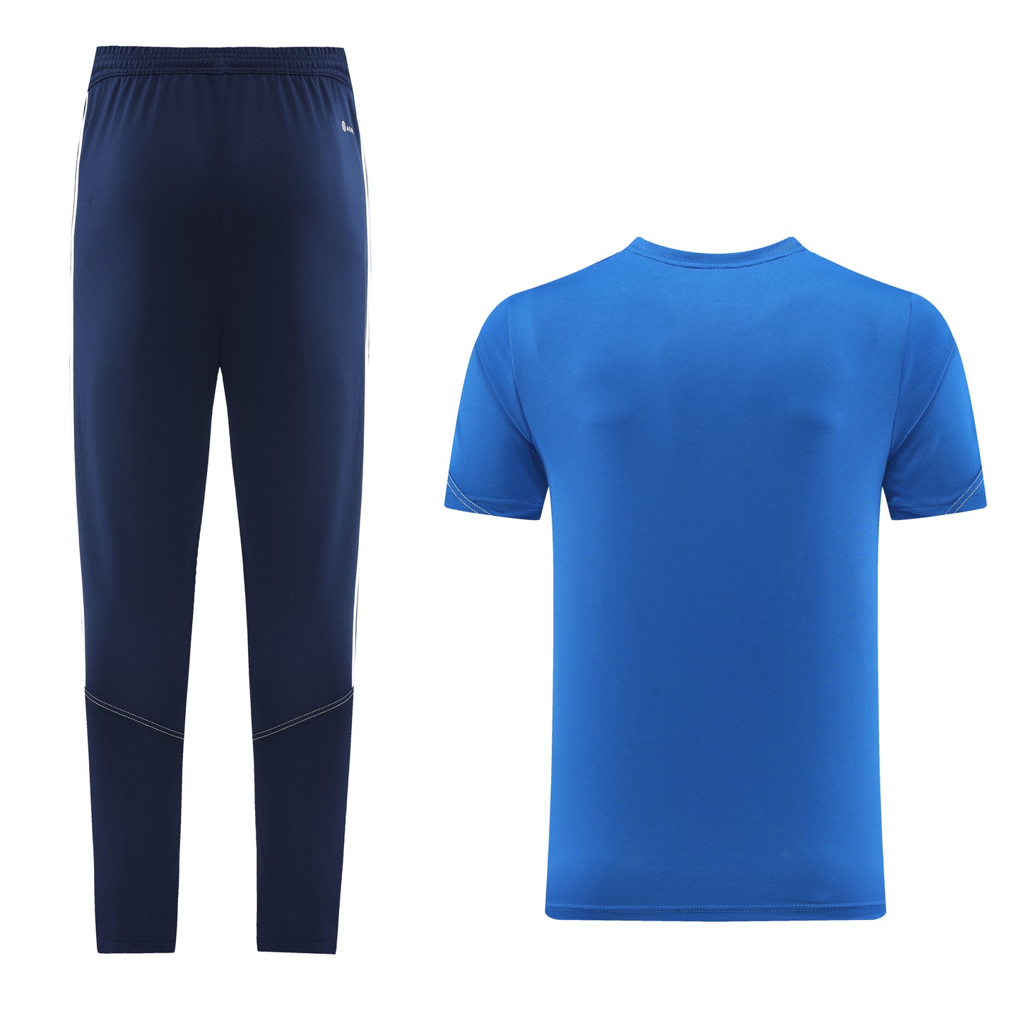 Completo con pantaloni lunghi basic azzurro