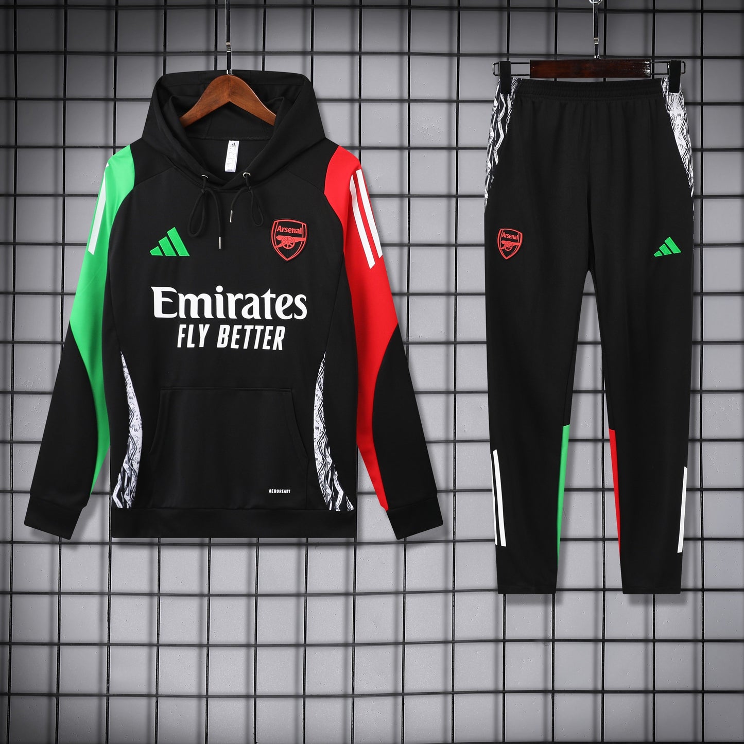 Tuta Arsenal New 2025 Verde&Rosso OUTLET