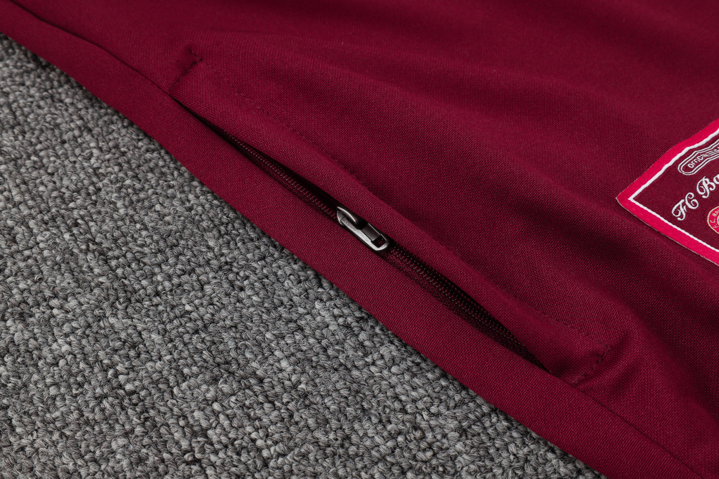 Tuta Bayer Monaco Bordeaux zip intera 2025/26