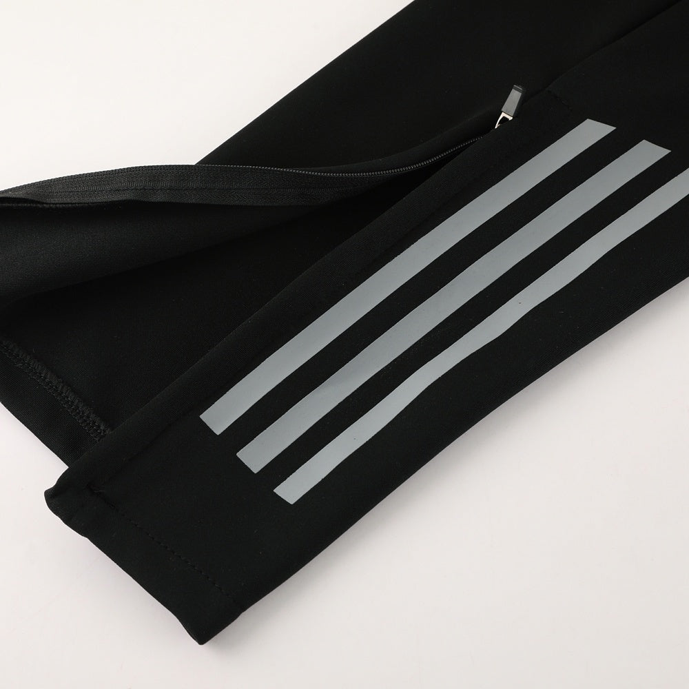 Tuta Sport nero colletto grigio