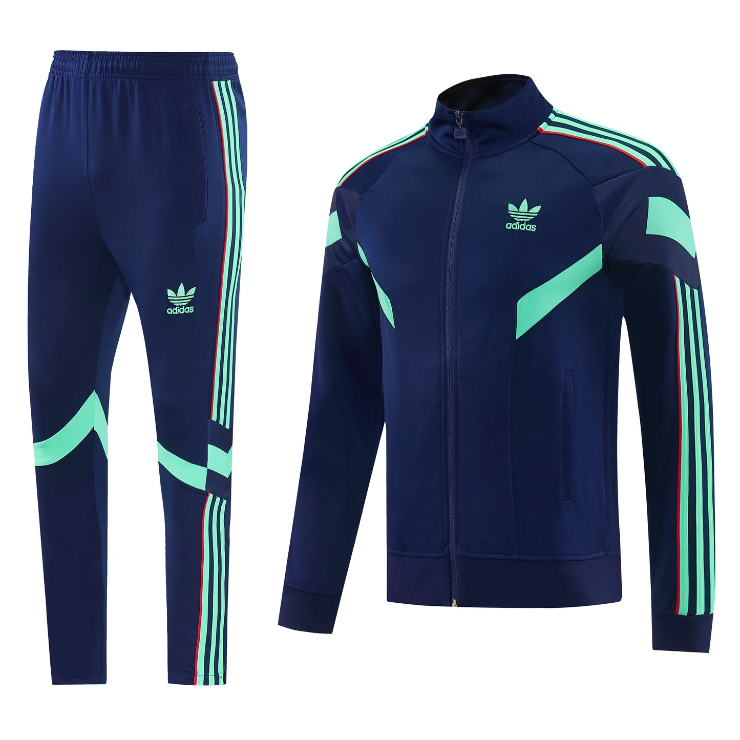 Tuta Sport Blu/Verde