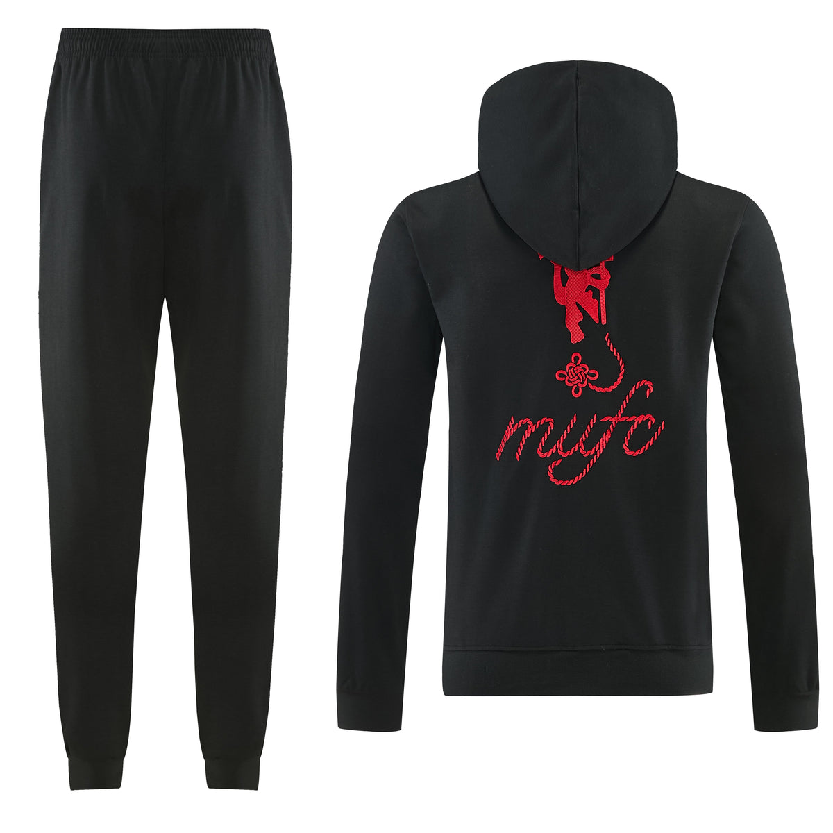 Tuta Manchester United con cappuccio 26-27 nero