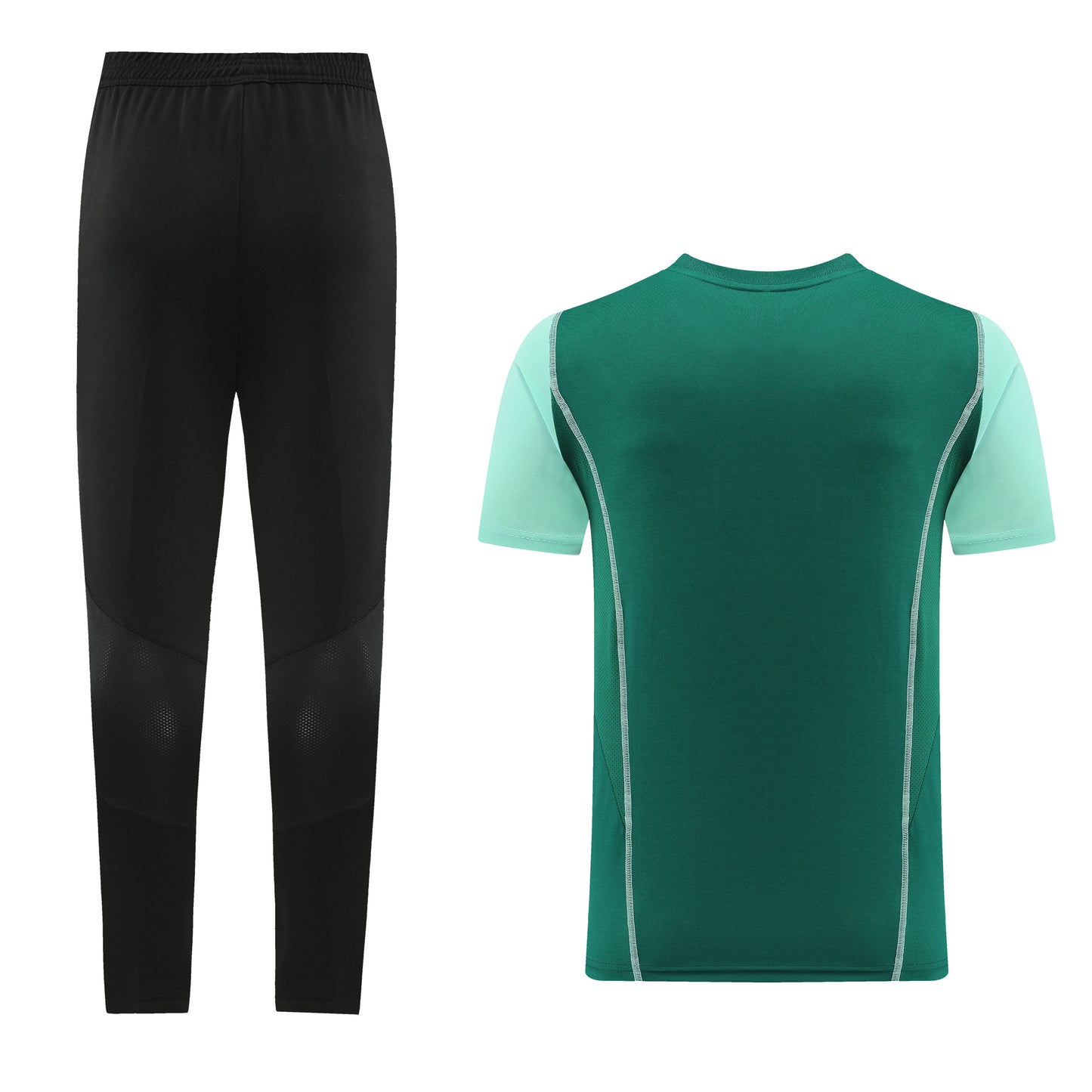 Completo con pantaloni lunghi maniche color verde