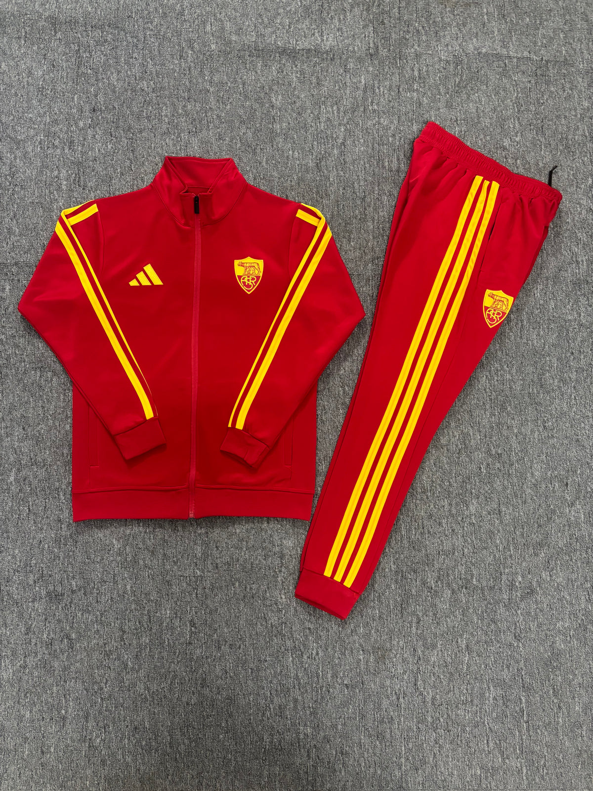 Tuta Roma Rosso/Giallo 2026/27