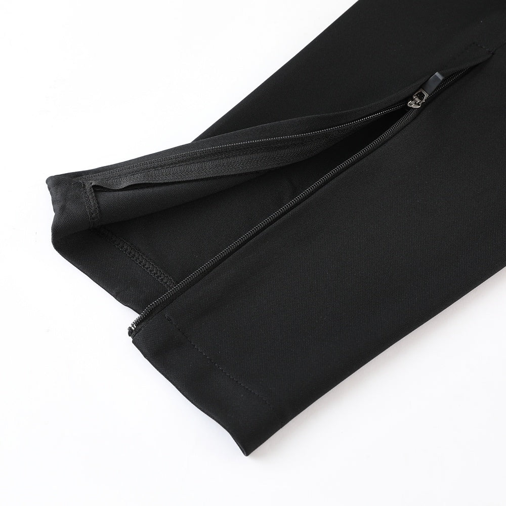 Completo con pantaloni lunghi geometric nero
