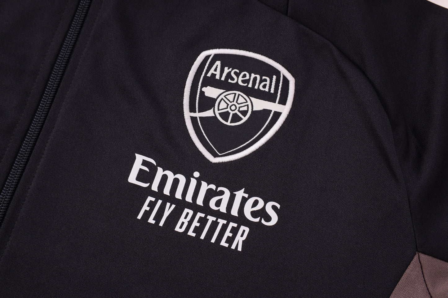 Tuta Arsenal nero zip 2025/26 OUTLET