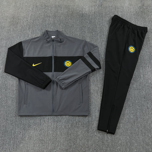 Tuta Inter 2026/27 grigio zip intera