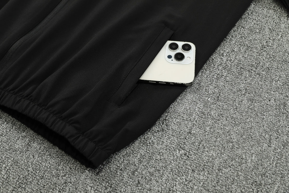 Tuta Inter 2026/27 nero zip intera