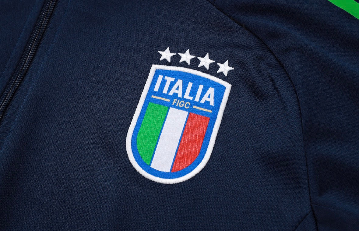 Tuta Italia Blu 2025