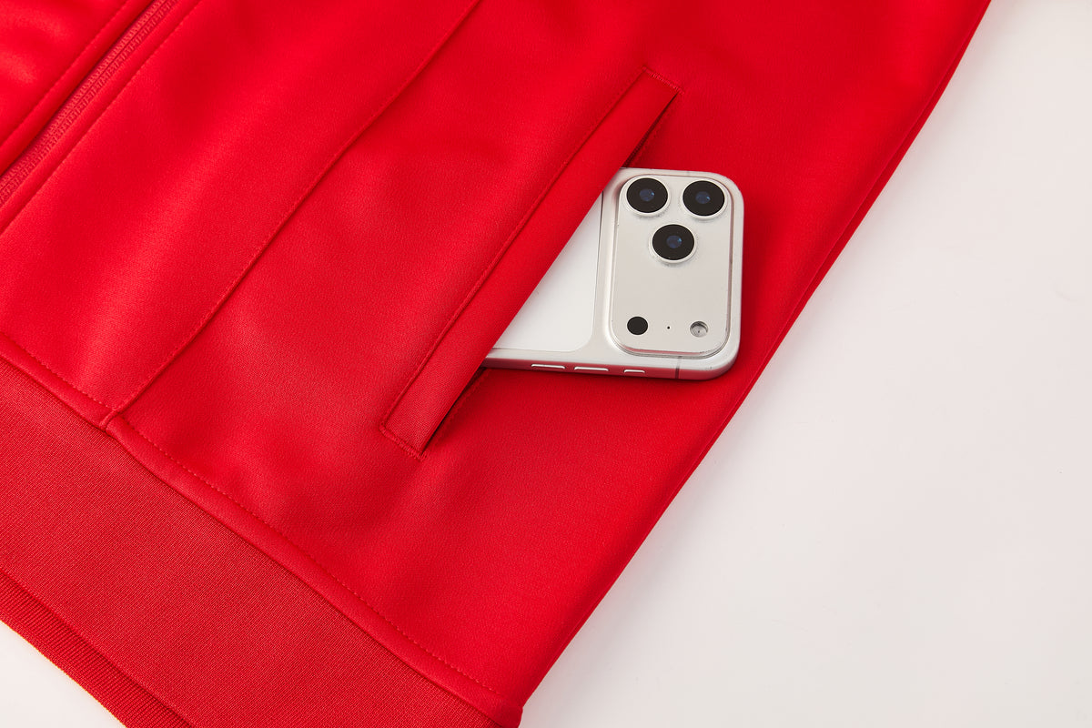 Tuta Sport rosso blu