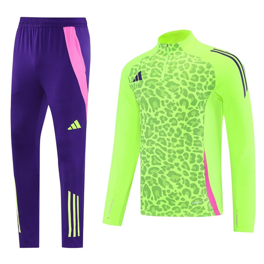 Tuta Sport verde fluo fantasy