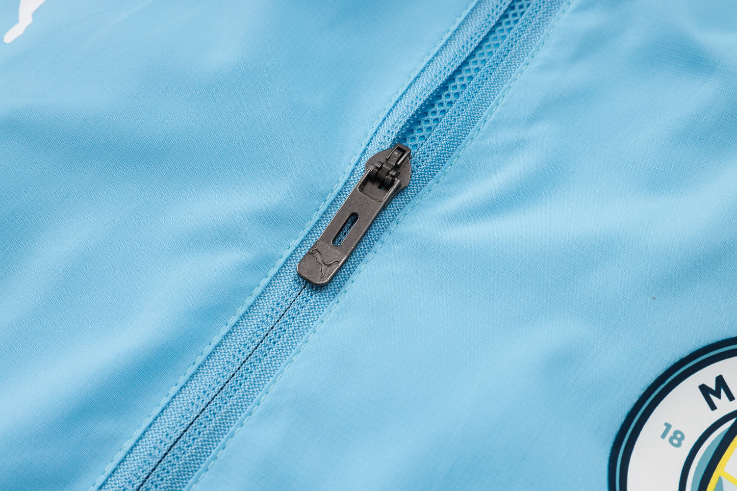 Tuta Manchester City Zip intera con cappuccio