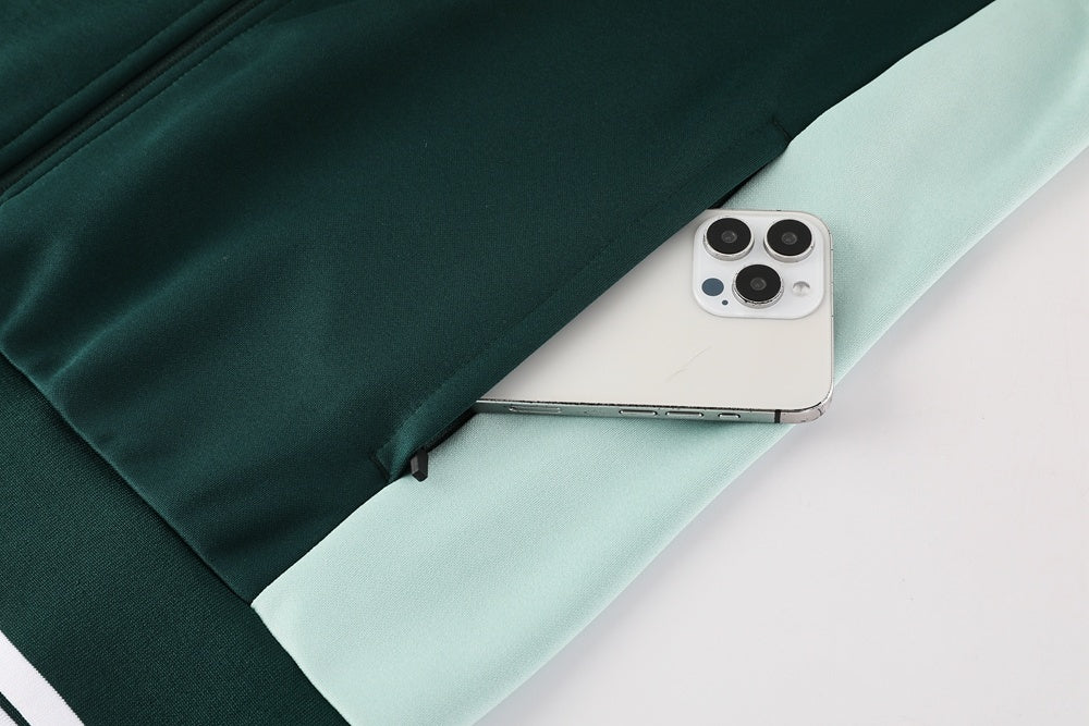 Tuta Sport verde e bianco