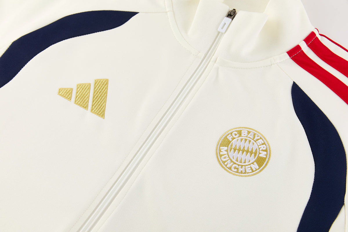 Tuta Bayern Monaco zip 26-27 bianco