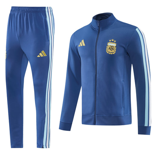 Tuta Argentina zip 26-27 blu