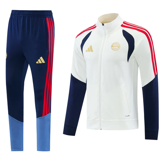 Tuta Bayern Monaco zip 26-27 bianco