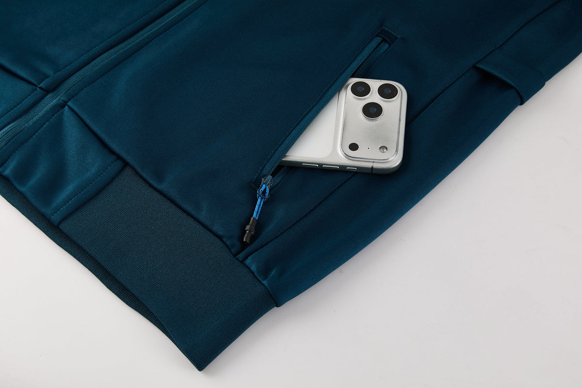 Tuta Napoli centenario Blu Zip Intera 2026-27
