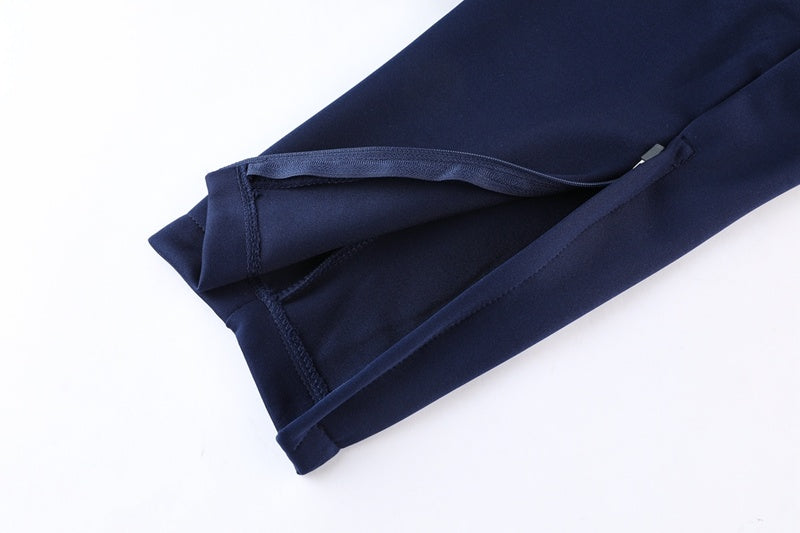 Completo con pantaloni lunghi basic blu