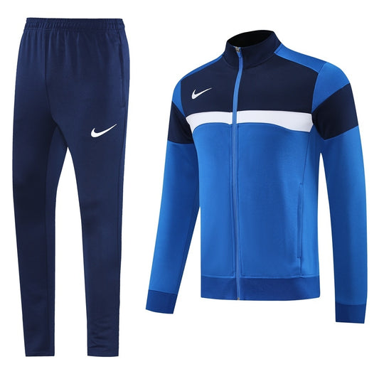 Tuta Sport blu royal e blu scuro