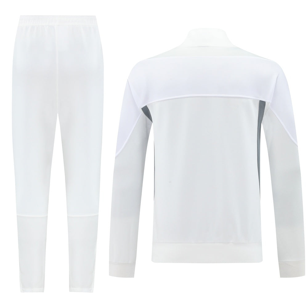 Tuta Sport bianco e grigio
