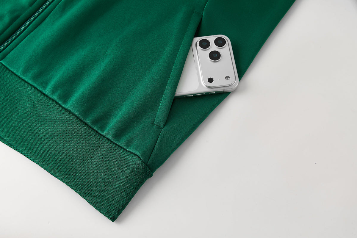 Tuta Algeria zip  26-27 verde