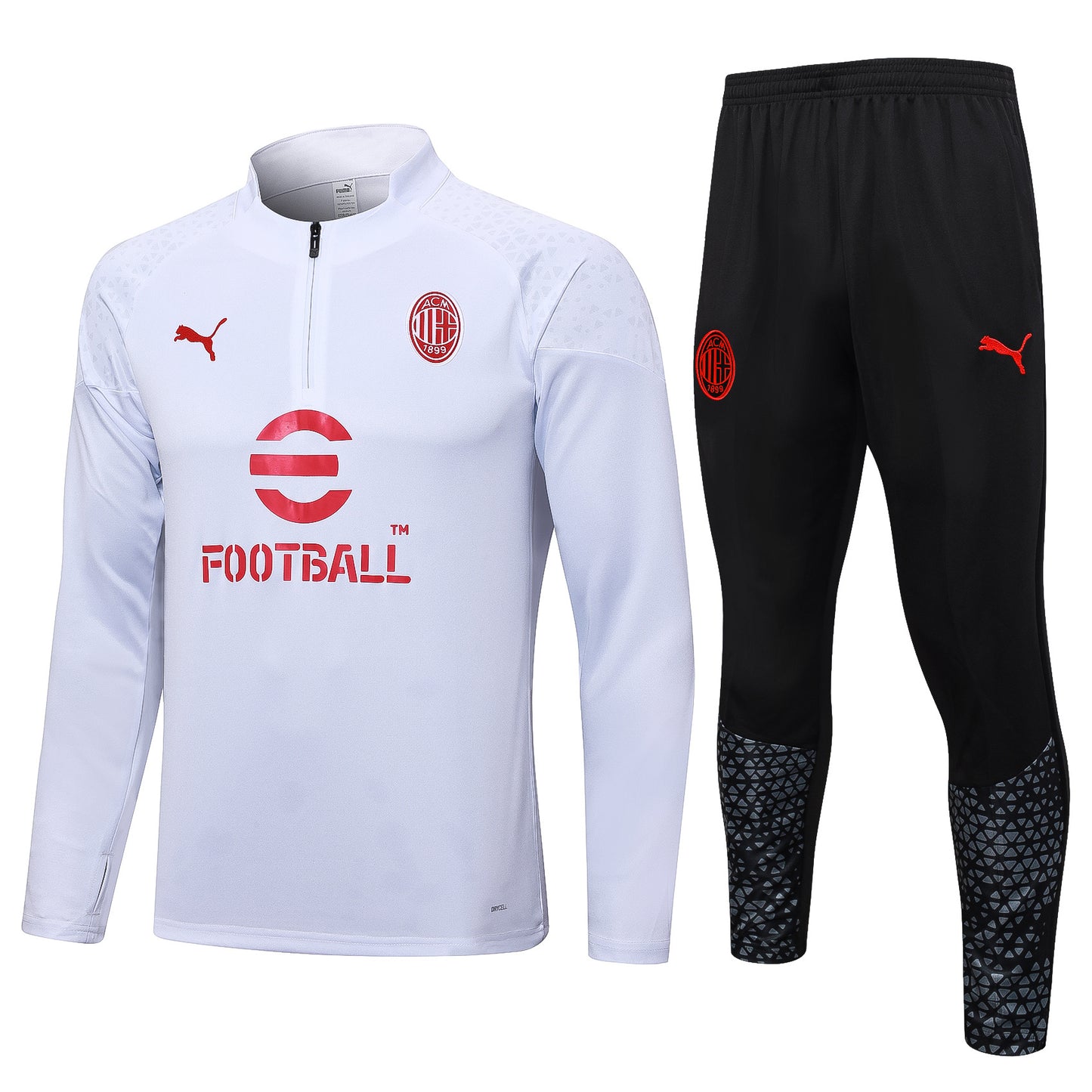 Tuta Milan White 2026