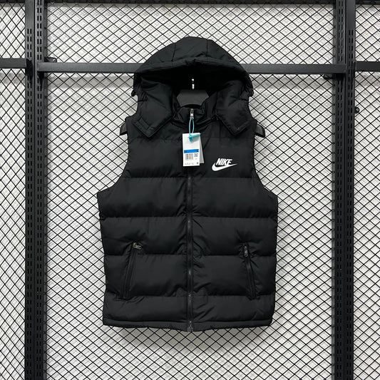 Gilet 26-27 con cappuccio