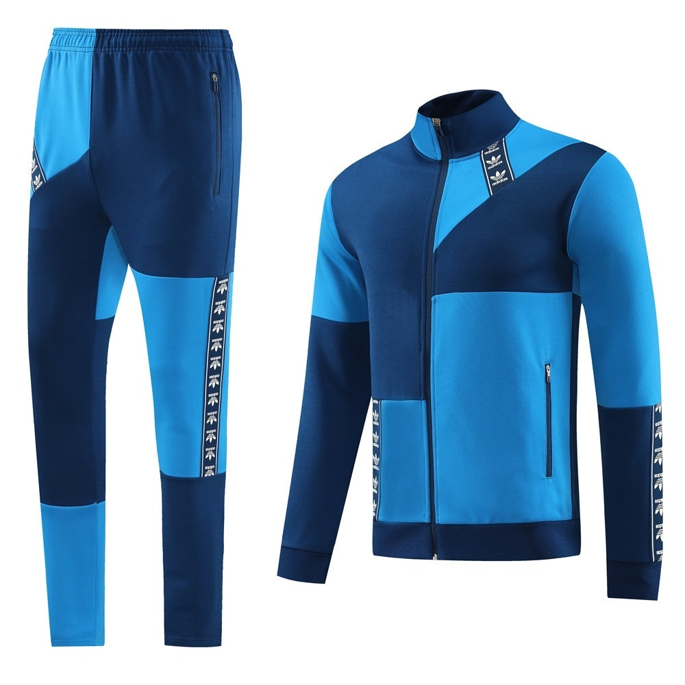 Tuta Sport blu e azzurro